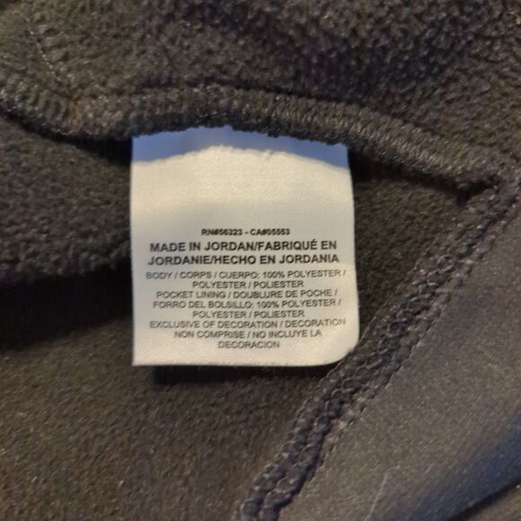 Nike Dri-FIT Hoodie Sweatshirt Mens Medium Black Pockets Workout Gym Active - Picture 6 of 7